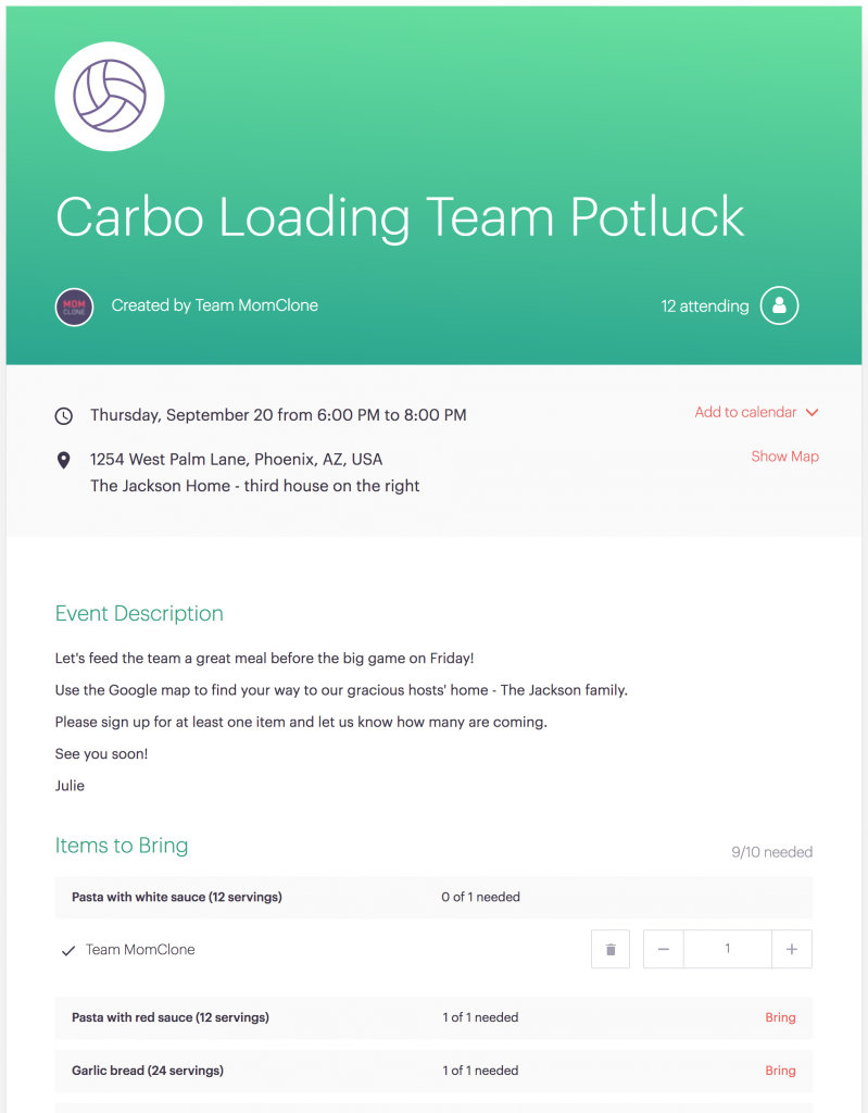 Cool team tool app tips events