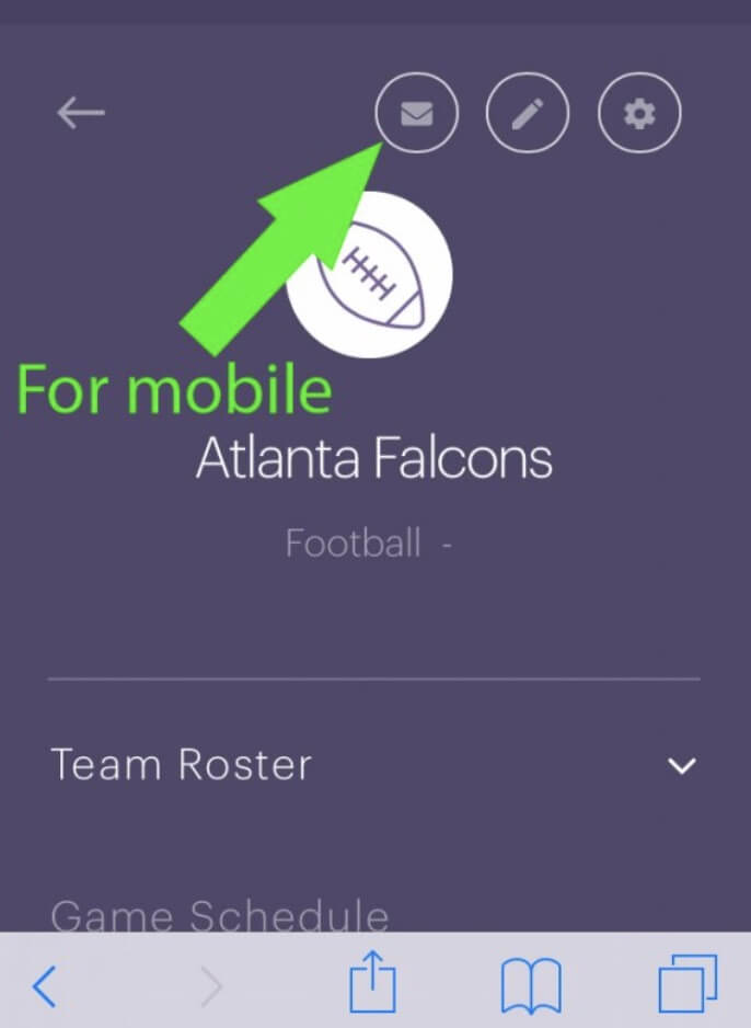 new features for signup tool and team tool message invitees desktop