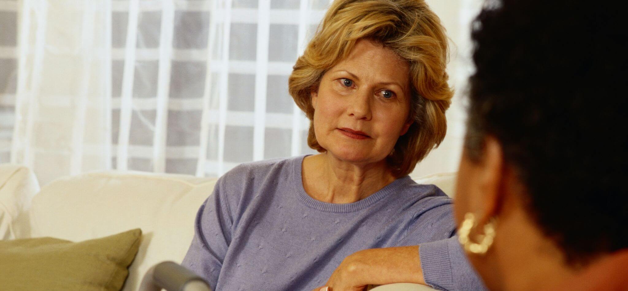 Two women in Ministering-Interviews Saving time for busy Latter-day Saints volunteers